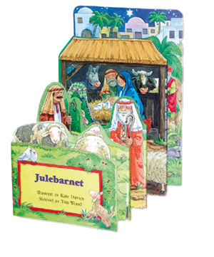 Julebarnet (trekkspillbok)