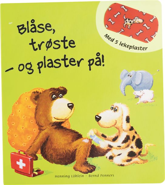 Blåse, trøste - og plaster på!