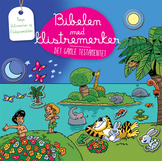 Bibelen med klistremerker GT