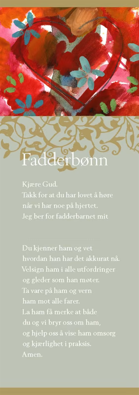 Fadderbønn gutter (bm)