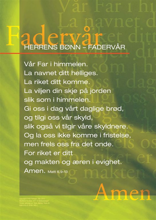 Fadervårplakat (bm/nyn)