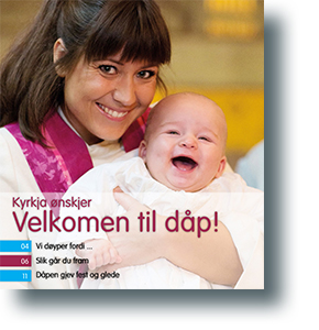 Kyrkja ønskjer Velkomen til dåp!
