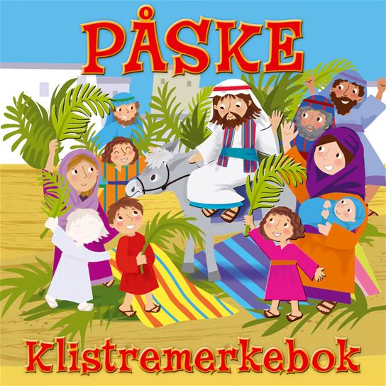 Påske Klistremerkebok