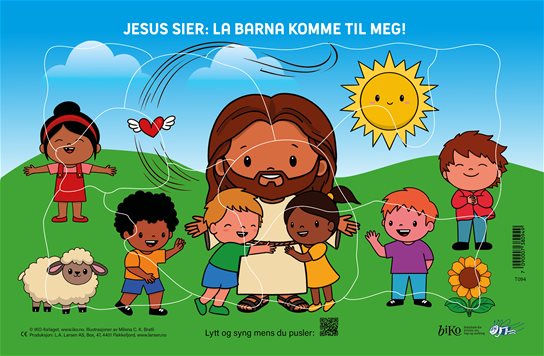 La barna komme til meg - puslespill